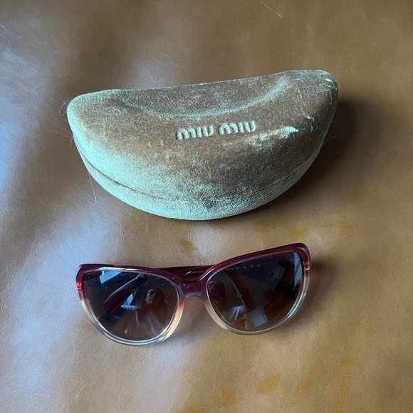 Miu Miu Red Women\'s Sunglasses main image 6